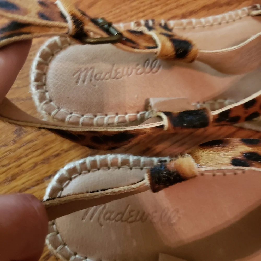 NWOT Madewell Malia Espadrille Sandal